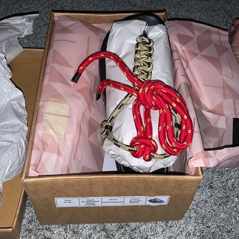 NIB Anthropologie Rope Sandals